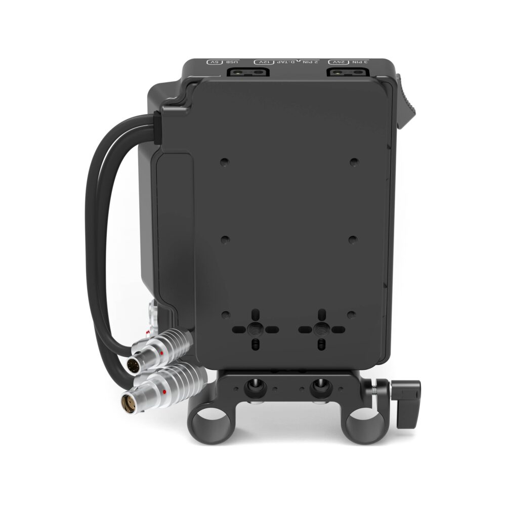 MID49 Power Distribution Box DB-1 with 15mm LWS Rod Mount for RED KOMODO-X & V-RAPTOR, Gold Mount