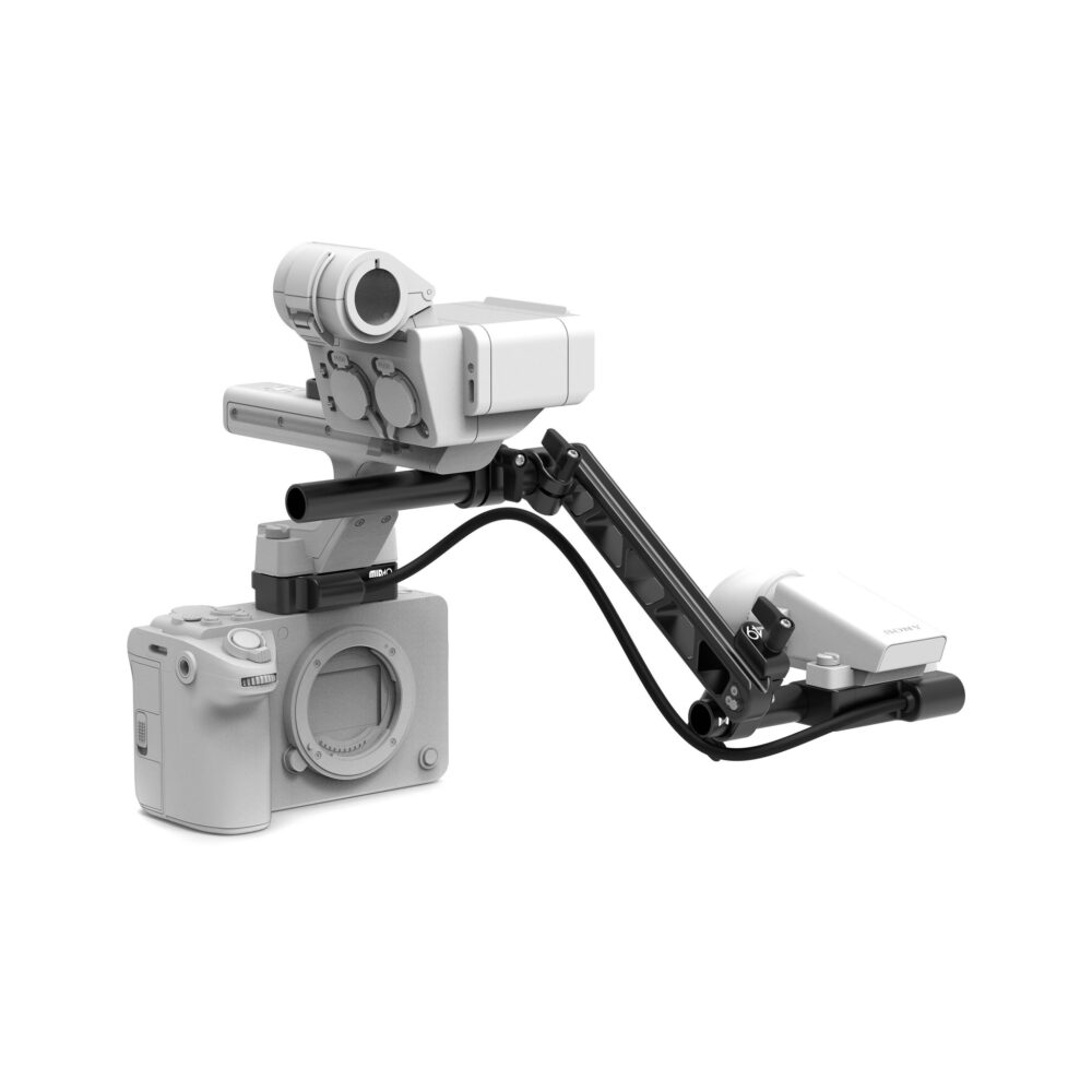 MID49 Sony FX5 EVF Cable and Mounting Kit