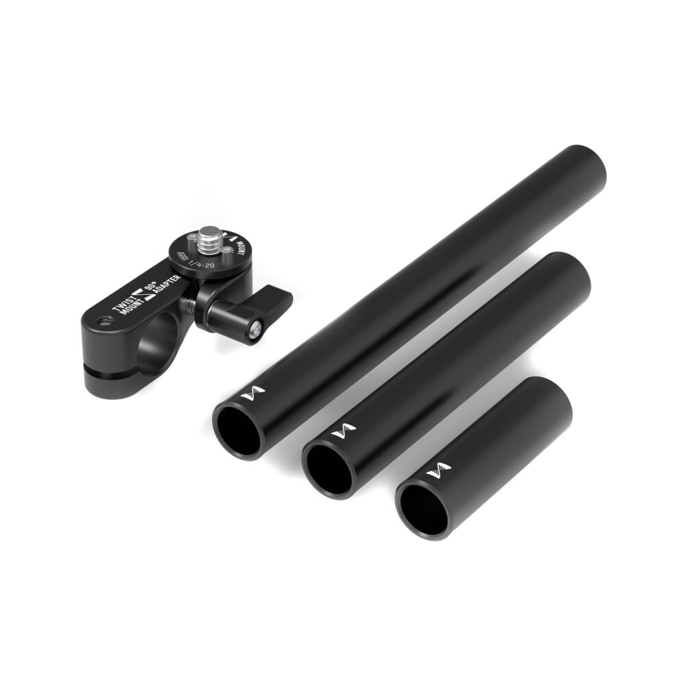 MID49 TWIST Mount Monitor Right-Angle Adapter with ARRI 1/4"-20 Spud