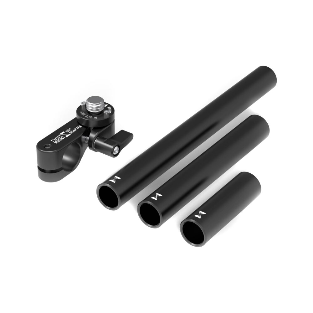 MID49 TWIST Mount Monitor Right-Angle Adapter with ARRI 3/8"-16 Spud