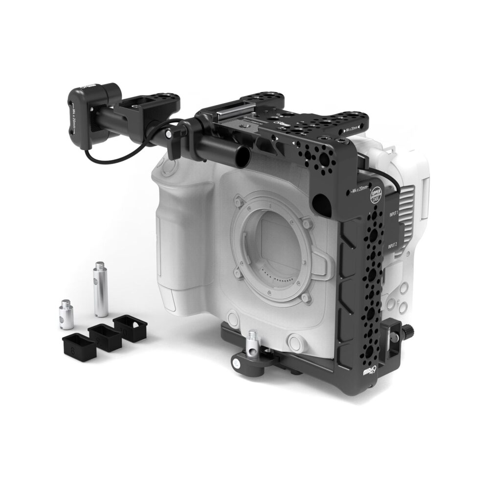 MID49 Upper Cage with AB-4 Audio Breakout for Canon C80
