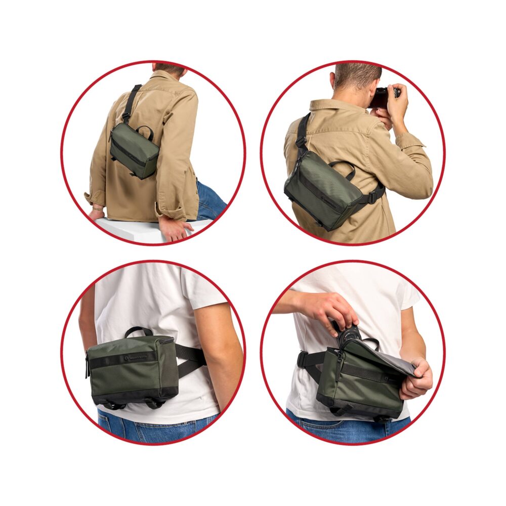 Manfrotto 2L Street Camera Waist Bag (Green)