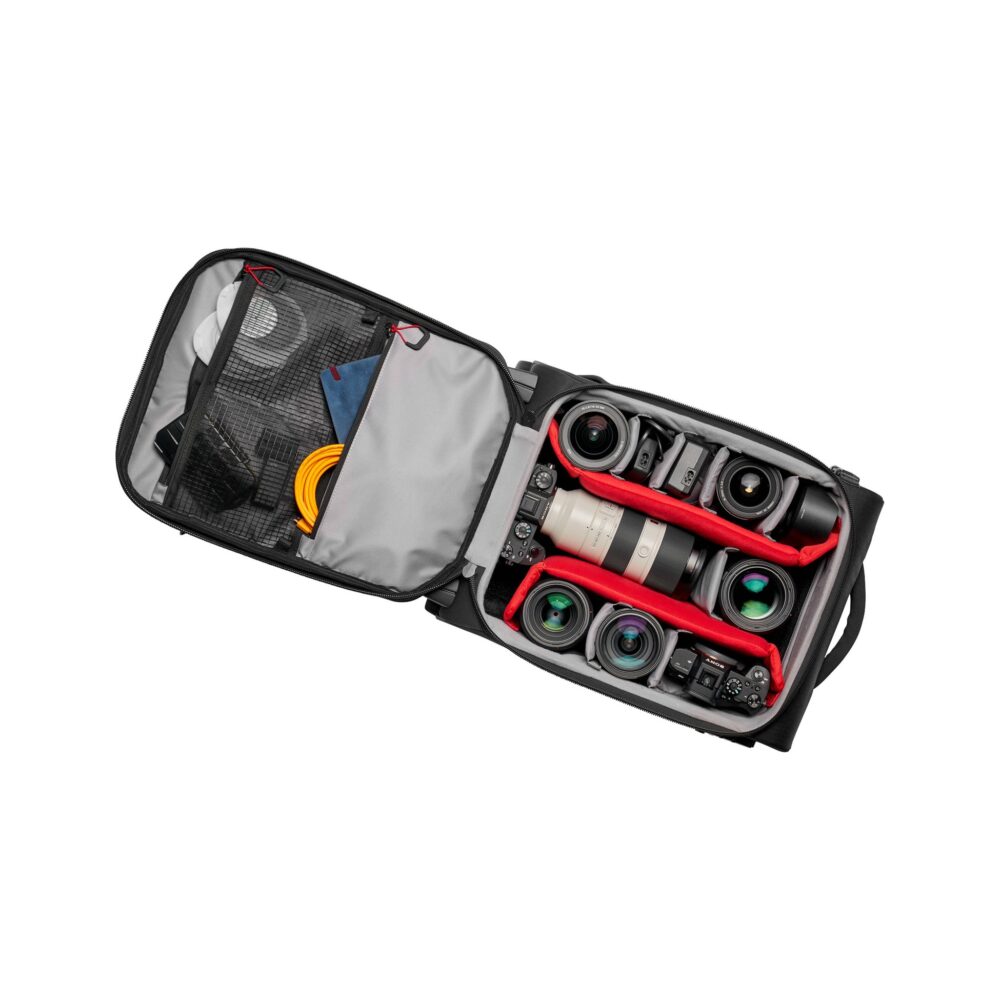 Manfrotto Pro Light Reloader Air-50 Carry-On Camera Roller Bag (Black)