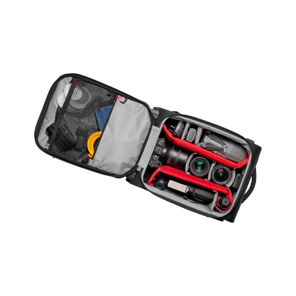Manfrotto Pro Light Reloader Air-50 Carry-On Camera Roller Bag (Black)