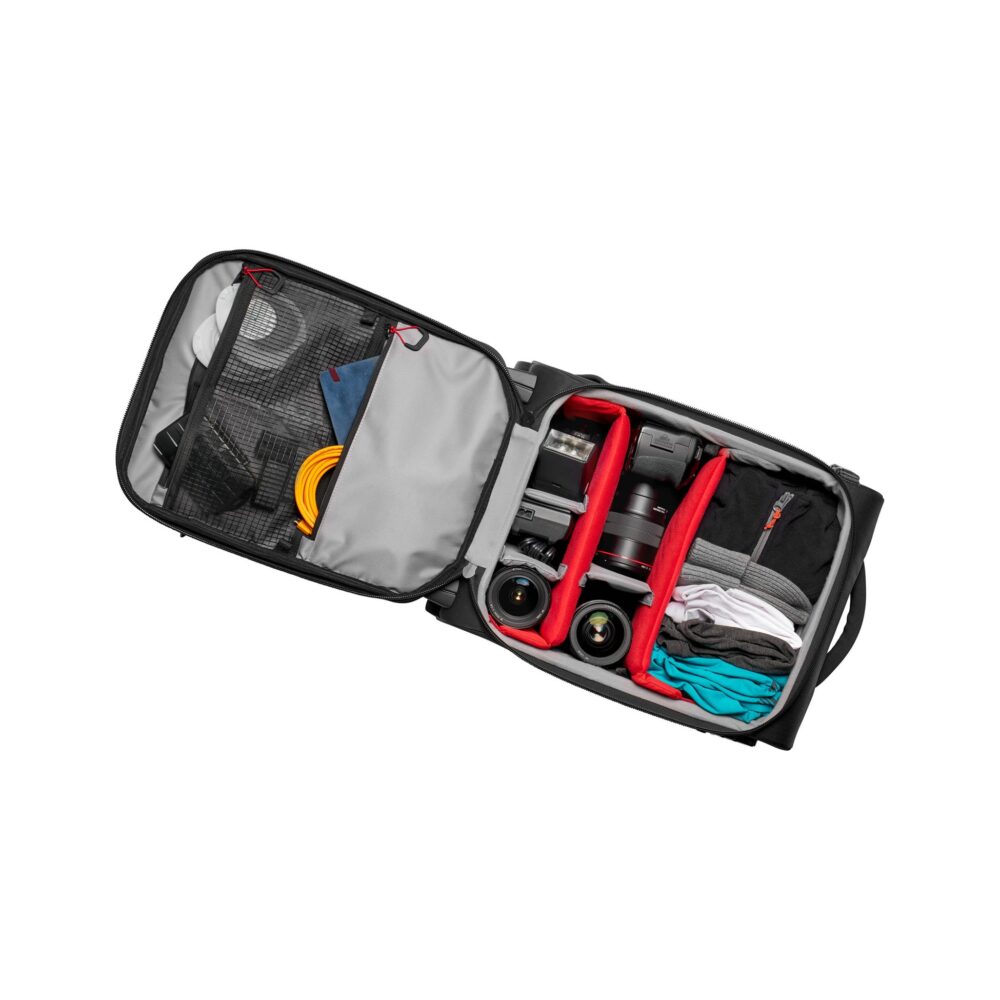 Manfrotto Pro Light Reloader Air-50 Carry-On Camera Roller Bag (Black)