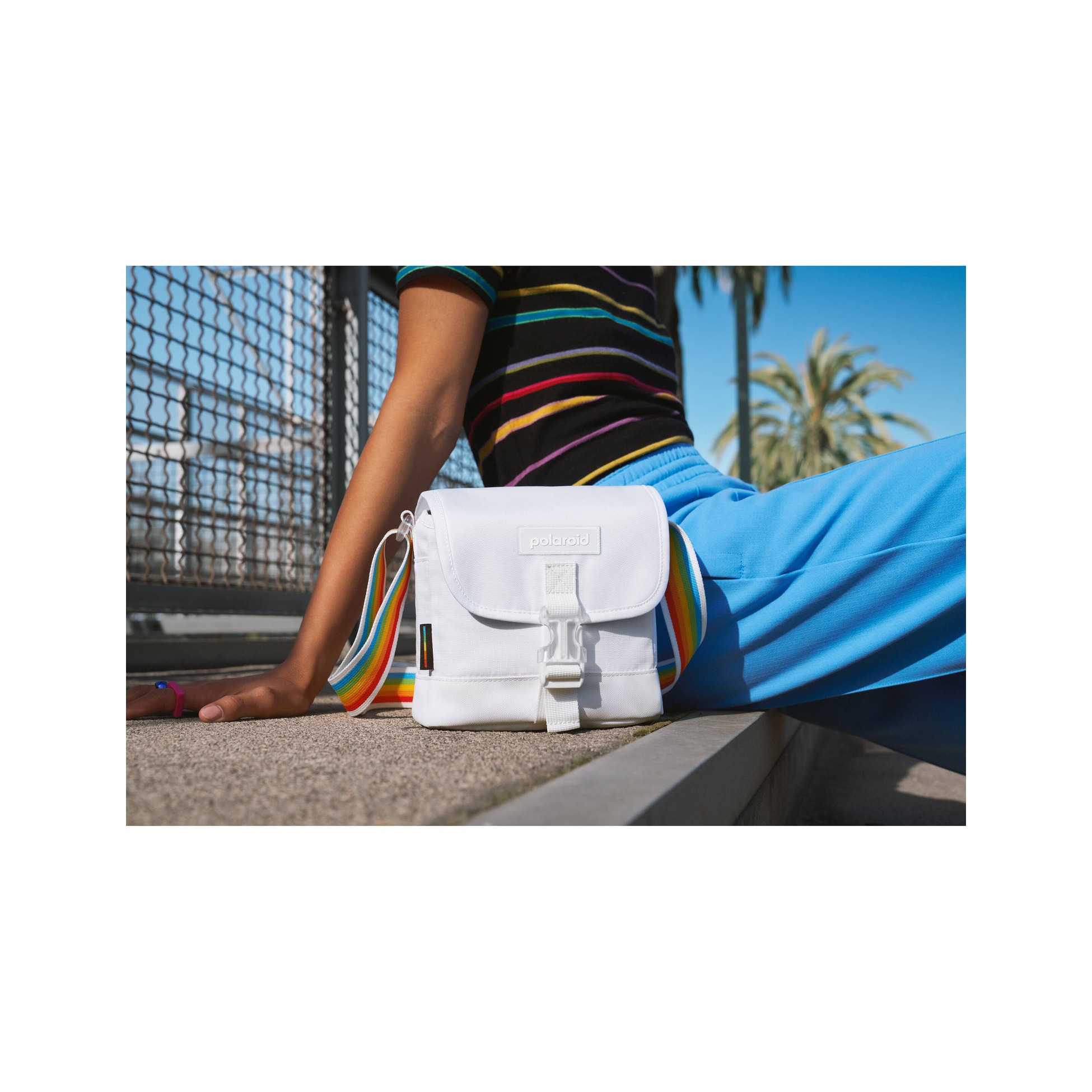 Polaroid Box Camera Bag (White)