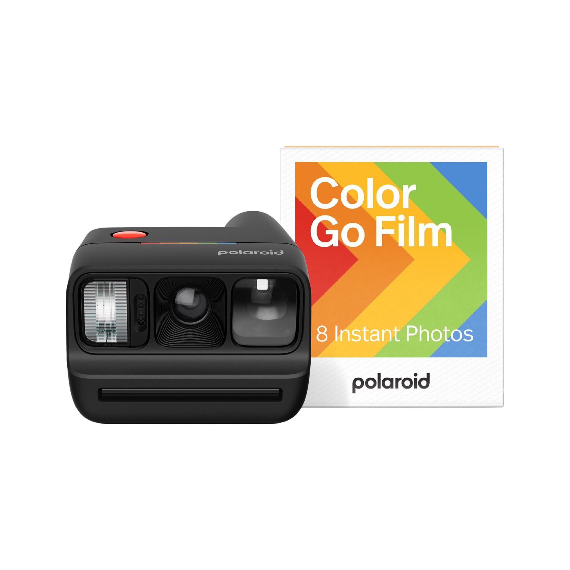 Polaroid Go Gen 3 Black + Colour Film Bundle (8 Photos)