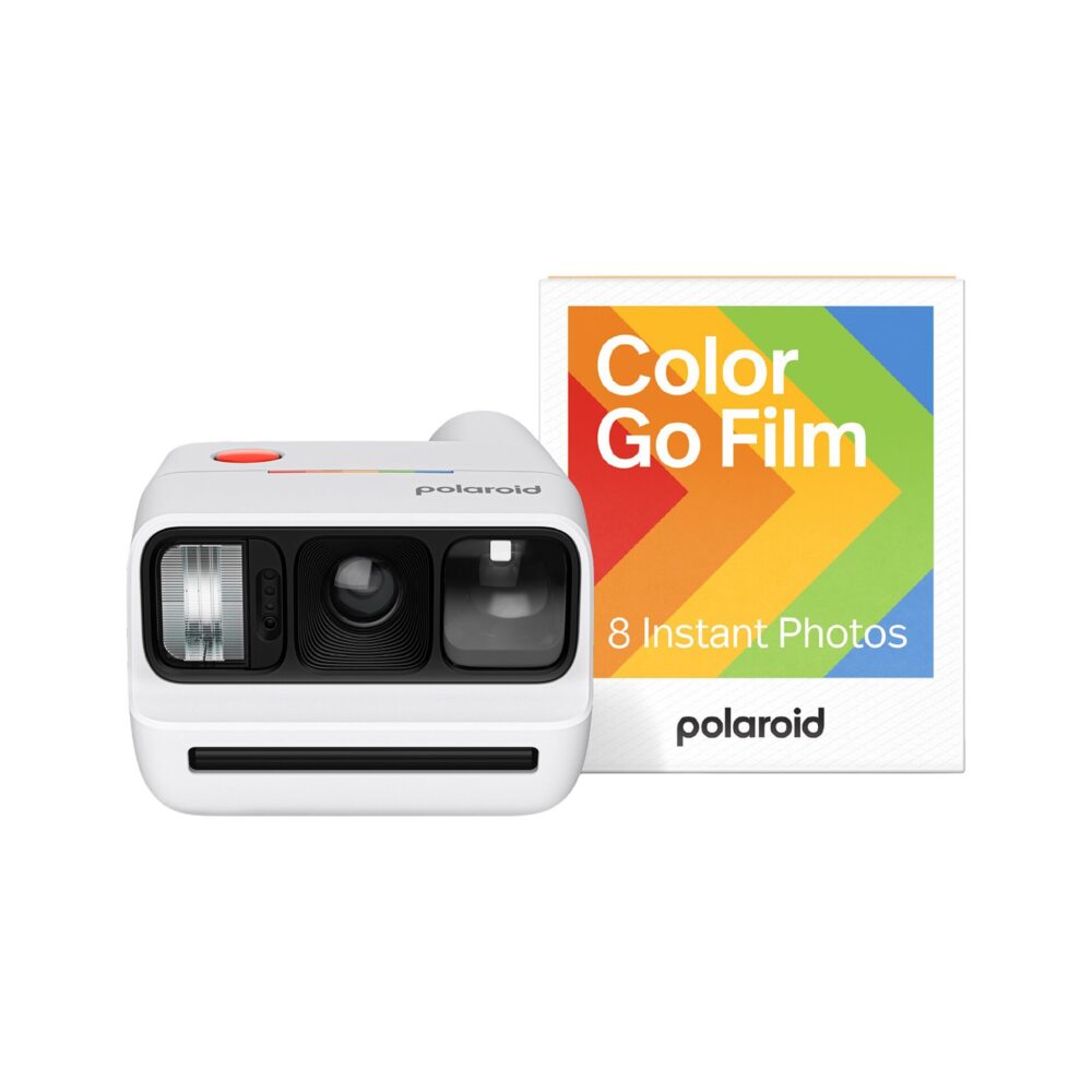 Polaroid Go Gen 3 White + Colour Film Bundle (8 Photos)
