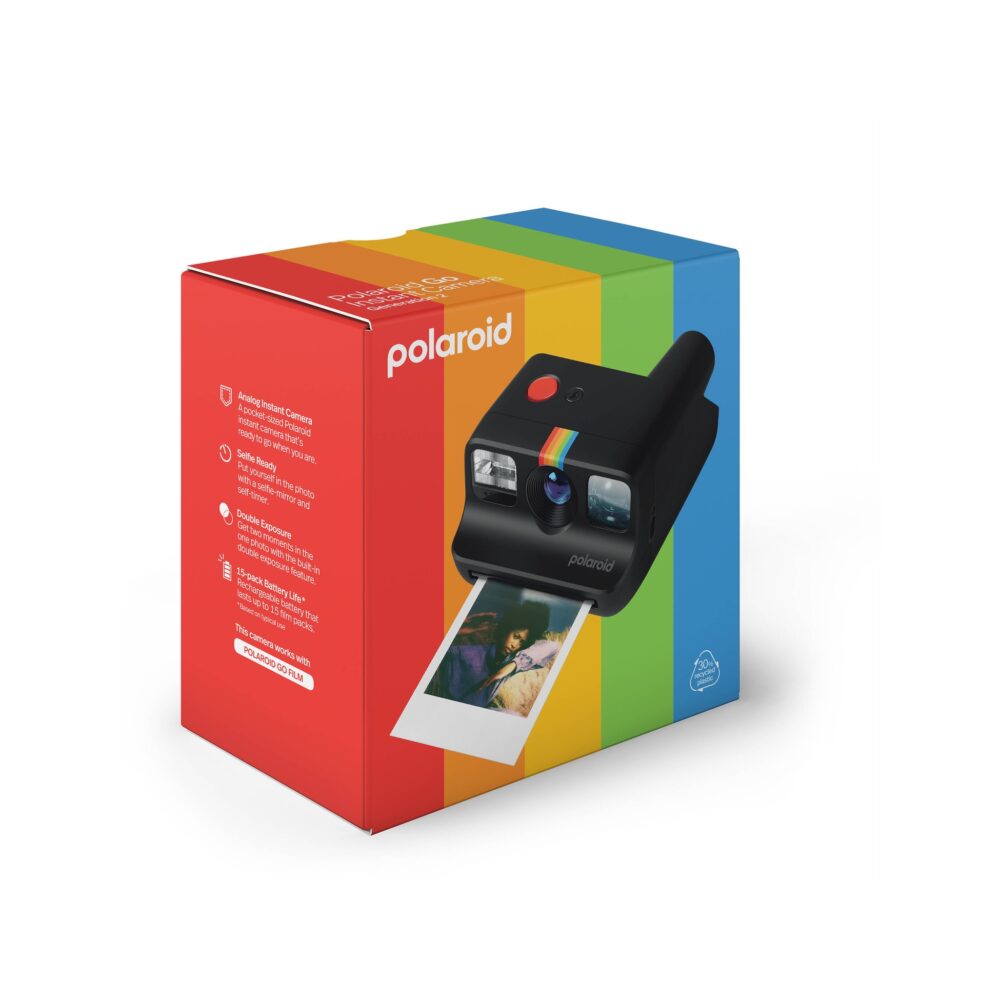 Polaroid Go Generation 2 Instant Film Camera (Black)