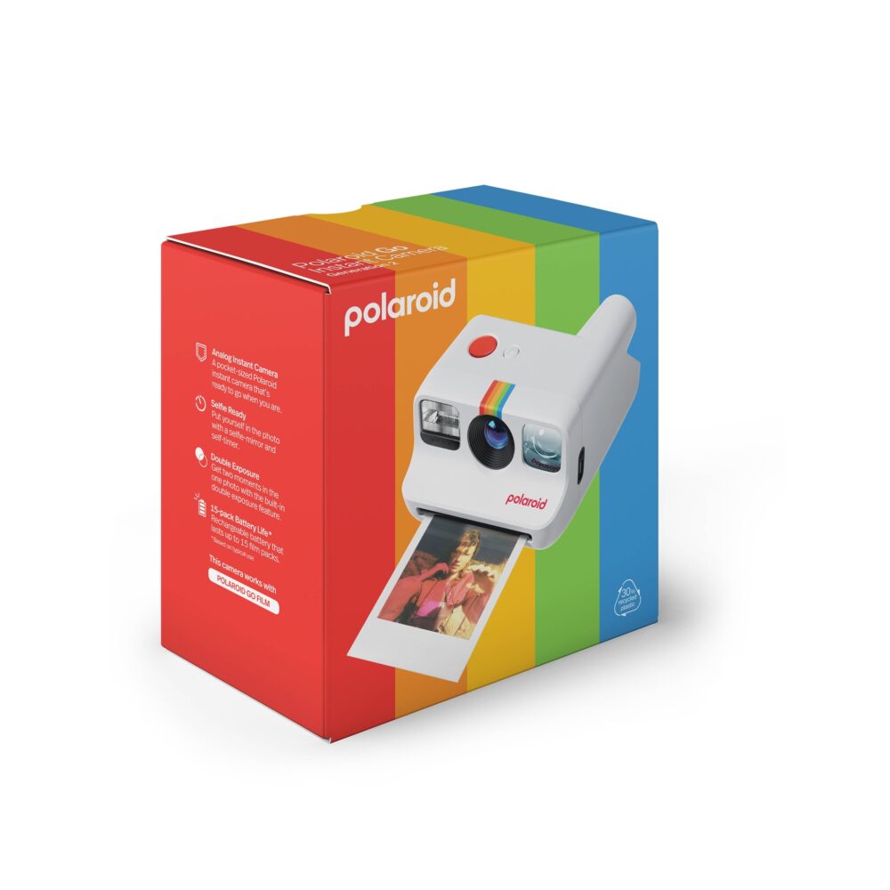 Polaroid Go Generation 2 Instant Film Camera (White)