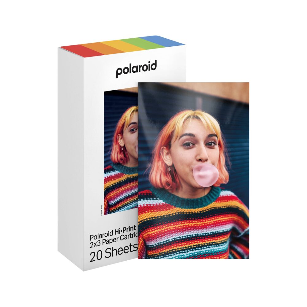 Polaroid Hi-Print 2 x 3" Paper Cartridge - 20 Sheets