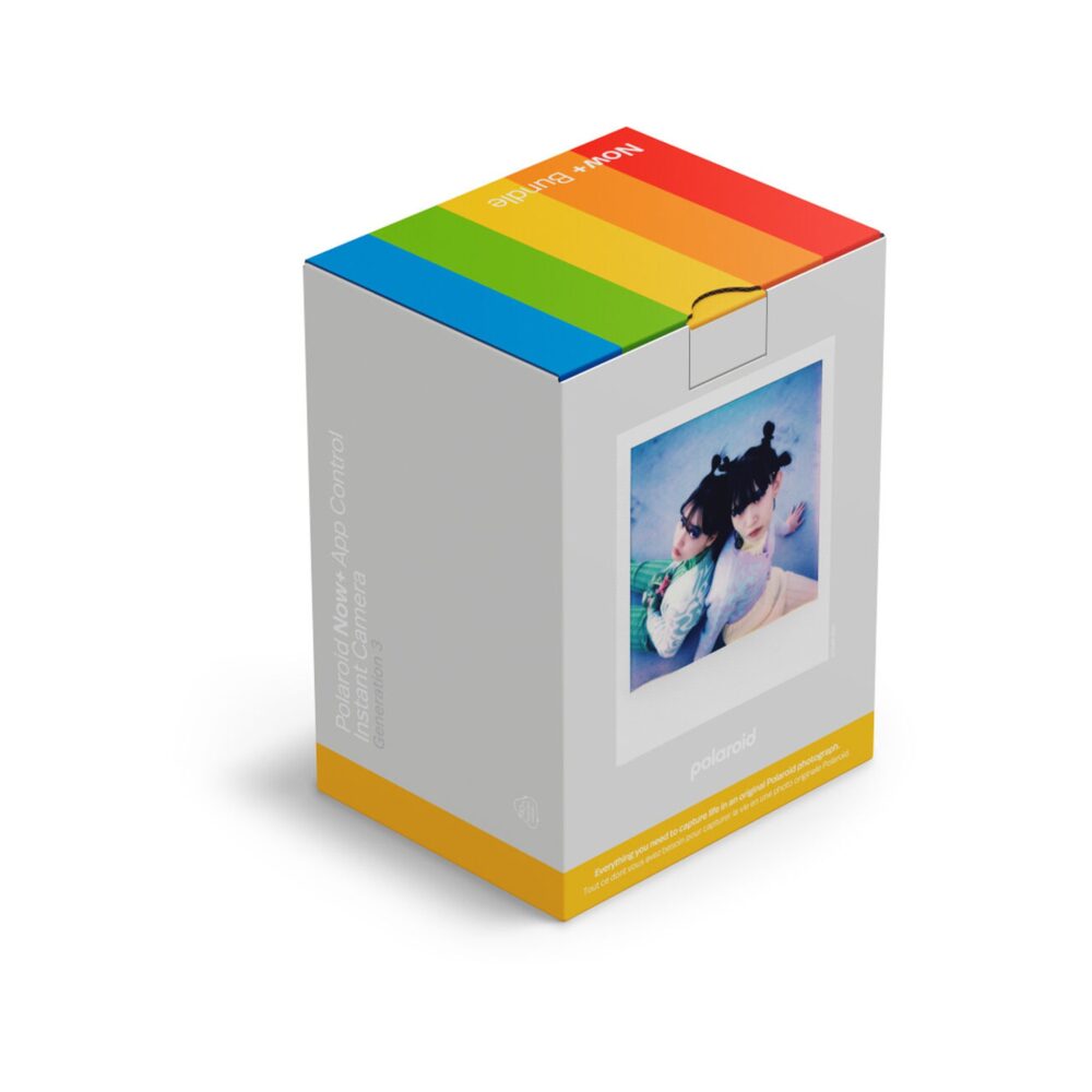 Polaroid Now+ Gen 3 White + Colour Film Bundle (8 Photos)