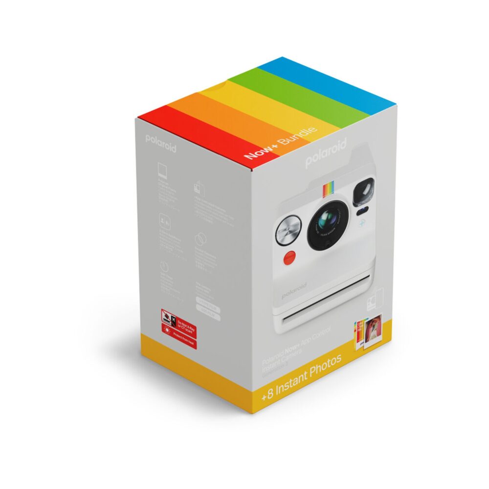 Polaroid Now+ Gen 3 White + Colour Film Bundle (8 Photos)