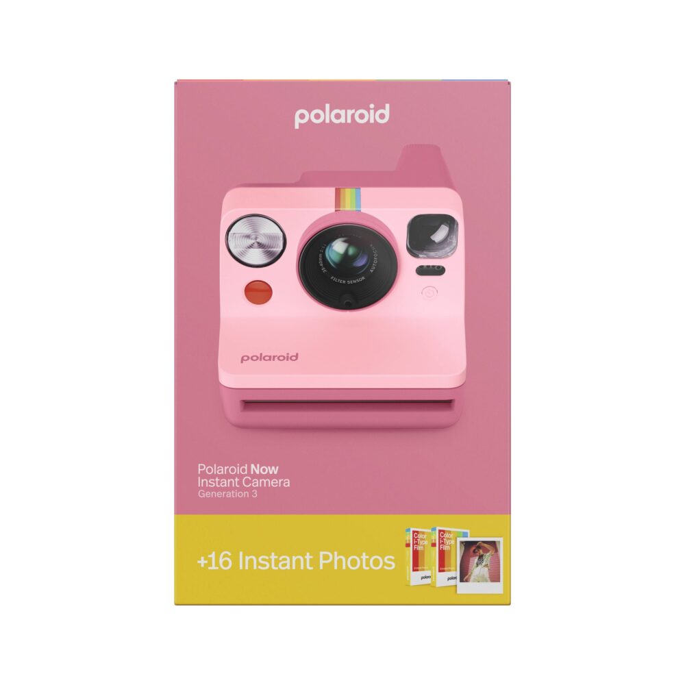 Polaroid Now Generation 3 i-Type Instant Camera (Pink)