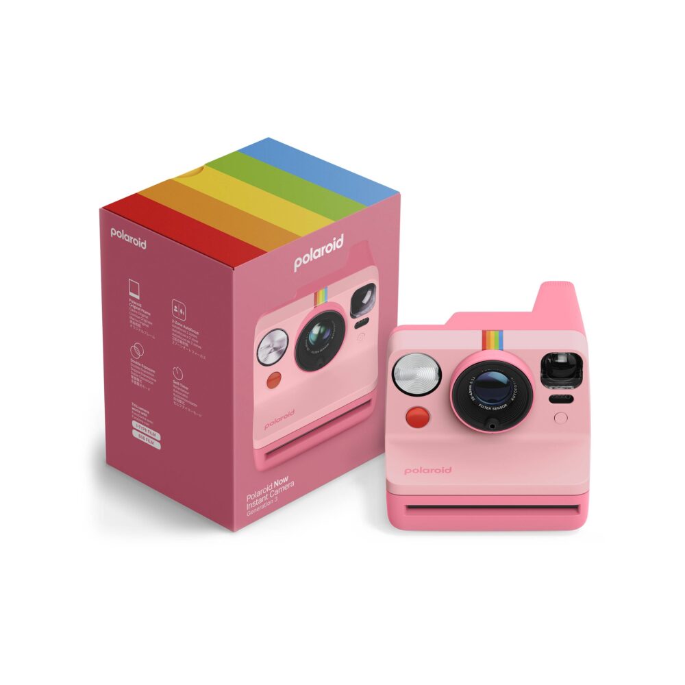 Polaroid Now Generation 3 i-Type Instant Camera (Pink)