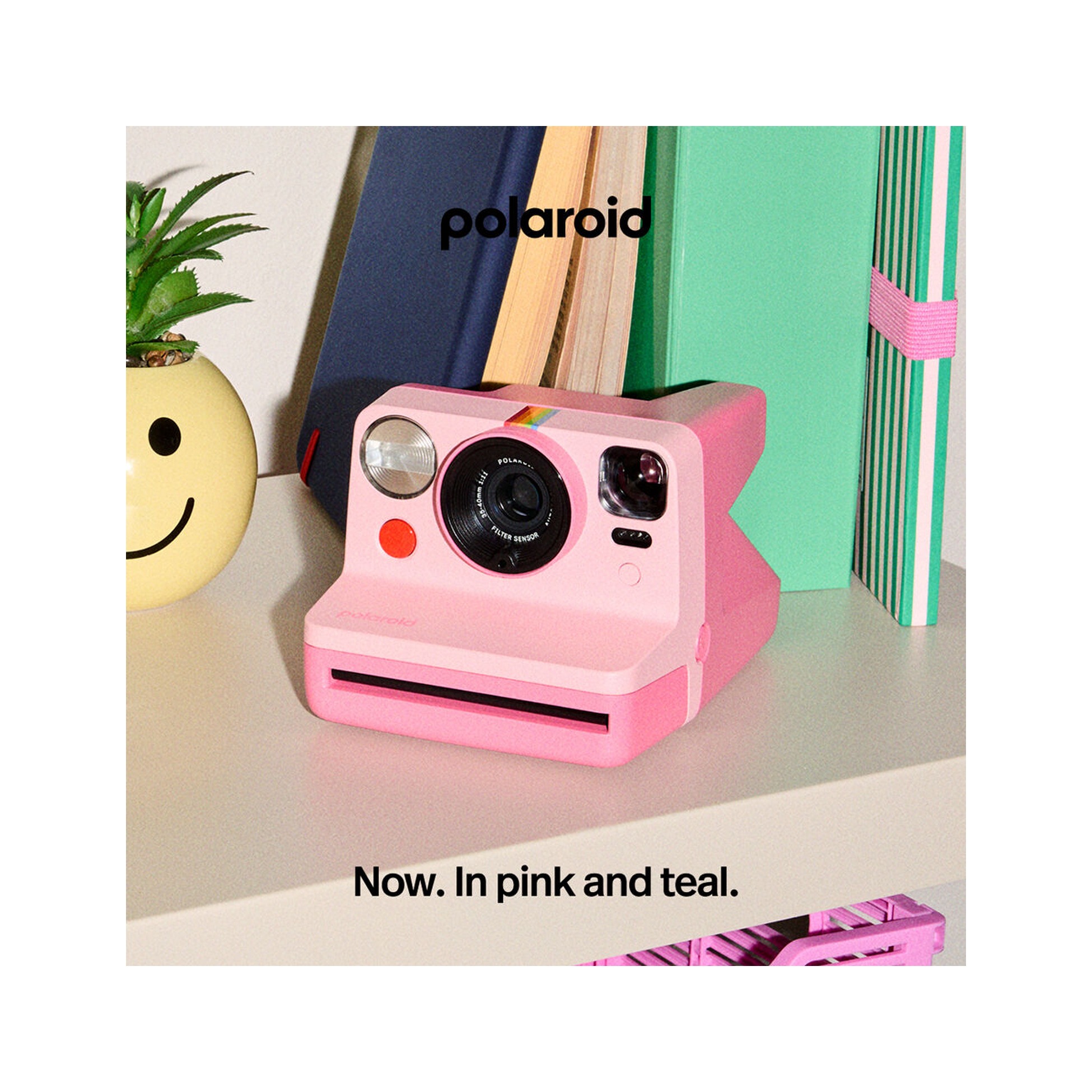 Polaroid Now Generation 3 i-Type Instant Camera (Pink)