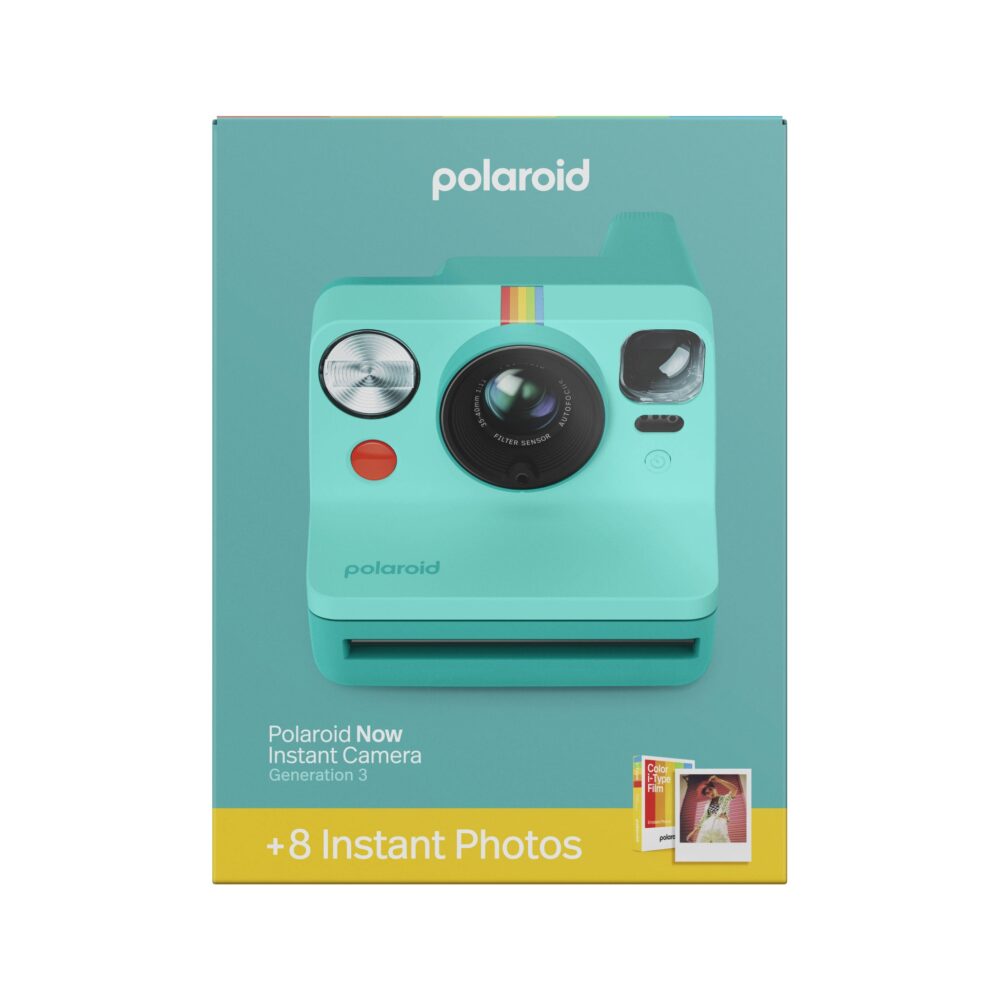 Polaroid Now Generation 3 i-Type Instant Camera (Teal)