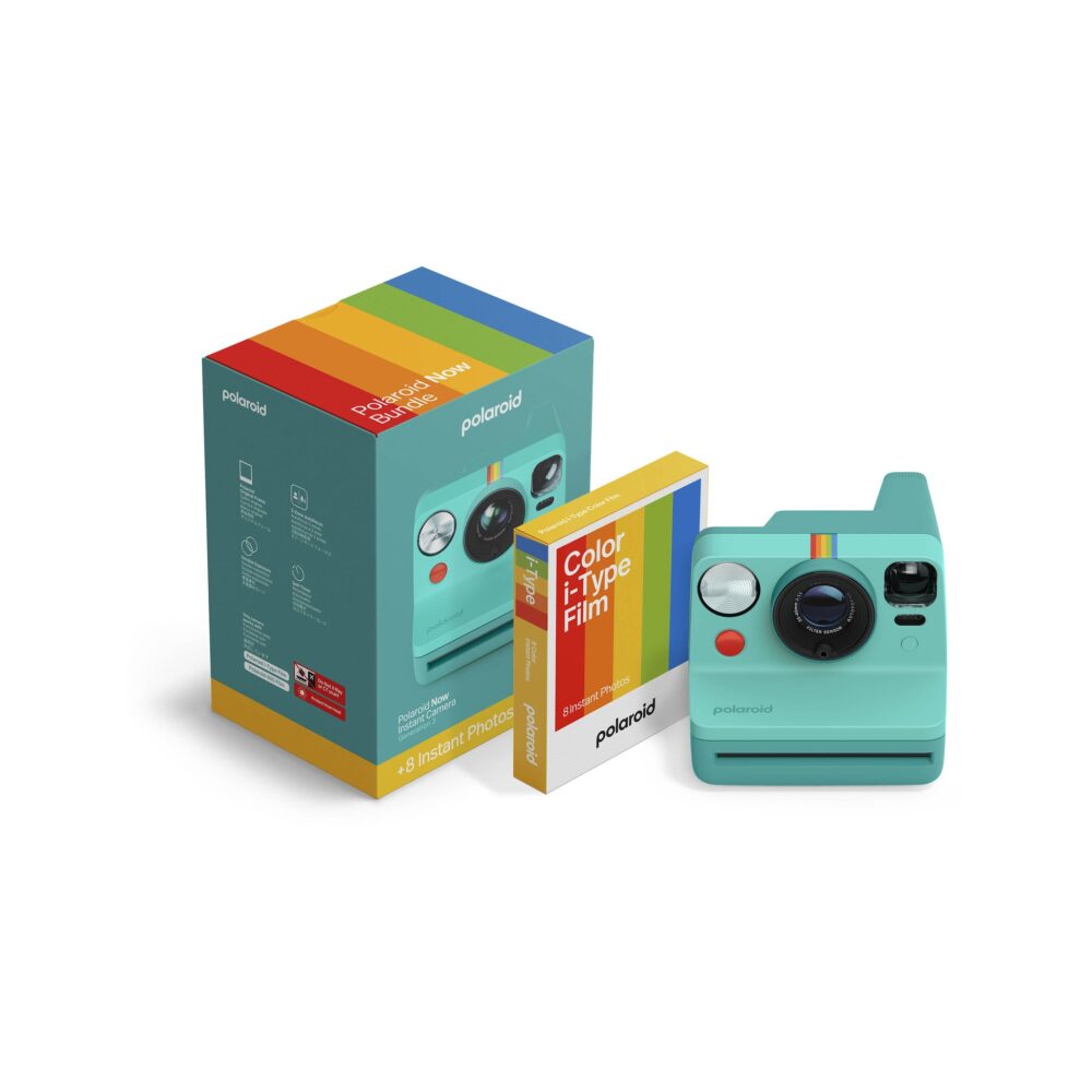 Polaroid Now Generation 3 i-Type Instant Camera (Teal)