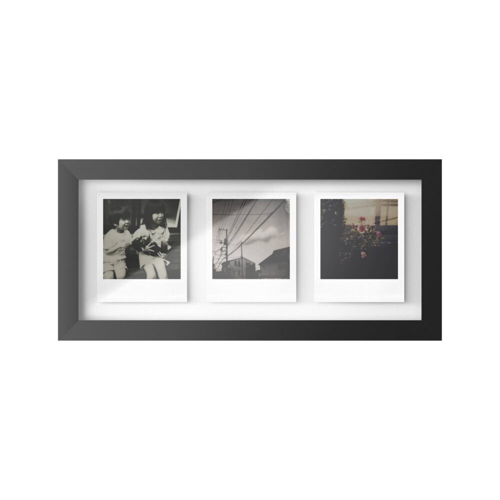 Polaroid Studio Photo Frame Triptych - Black
