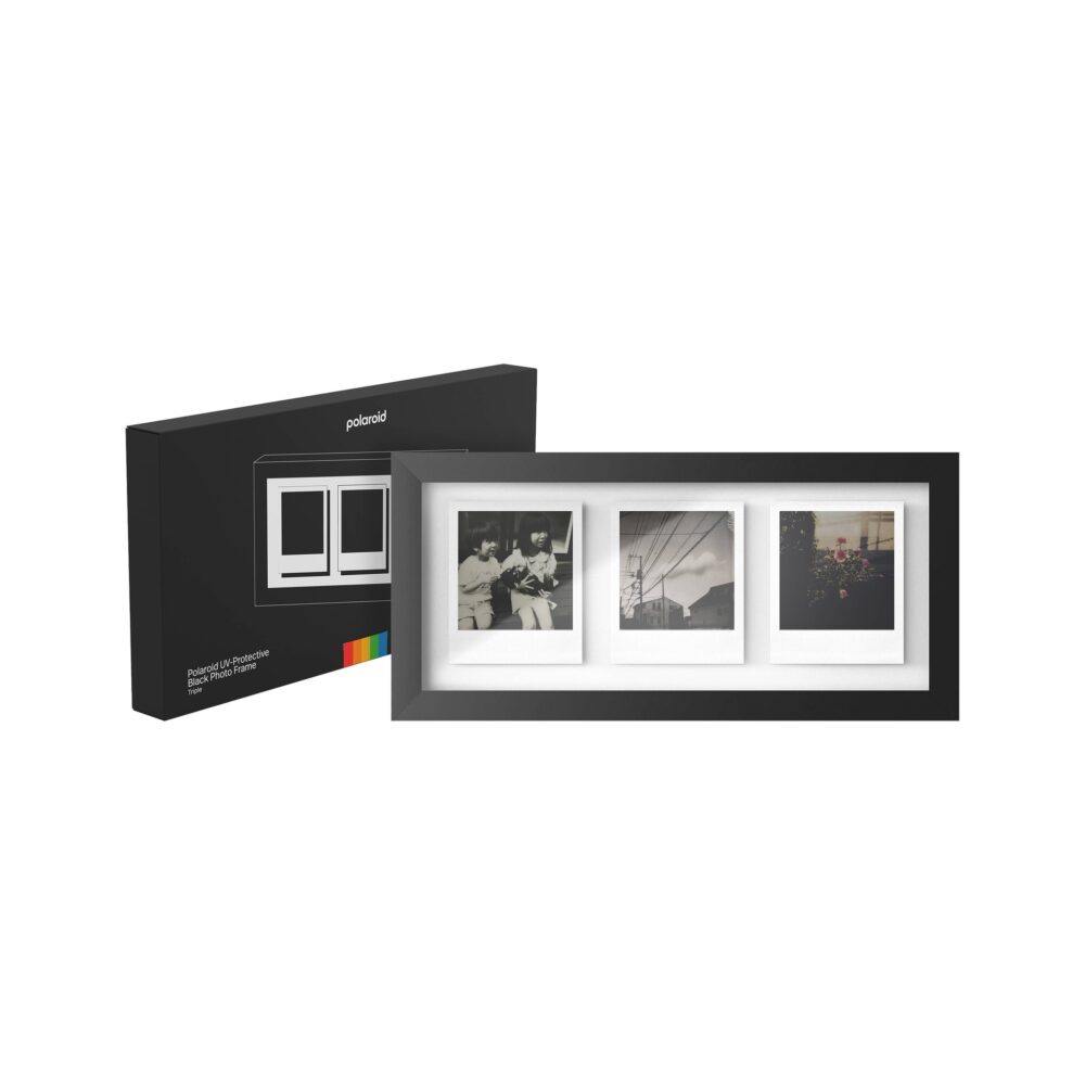 Polaroid Studio Photo Frame Triptych - Black