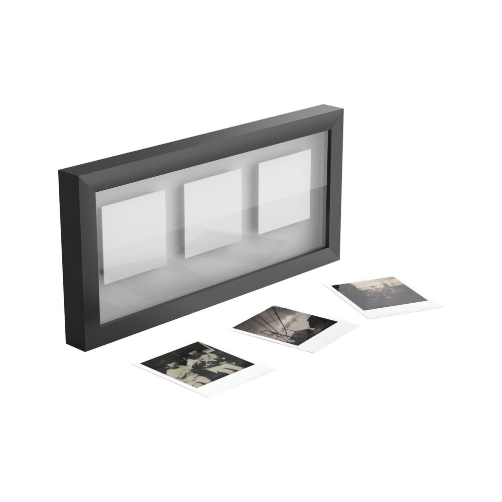 Polaroid Studio Photo Frame Triptych - Black