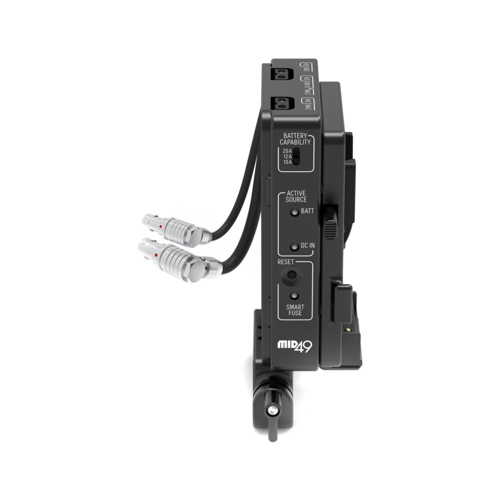 Power Distribution Box DB-1 (RED Komodo-X / V-Raptor, V-Mount, Rod Mounted)