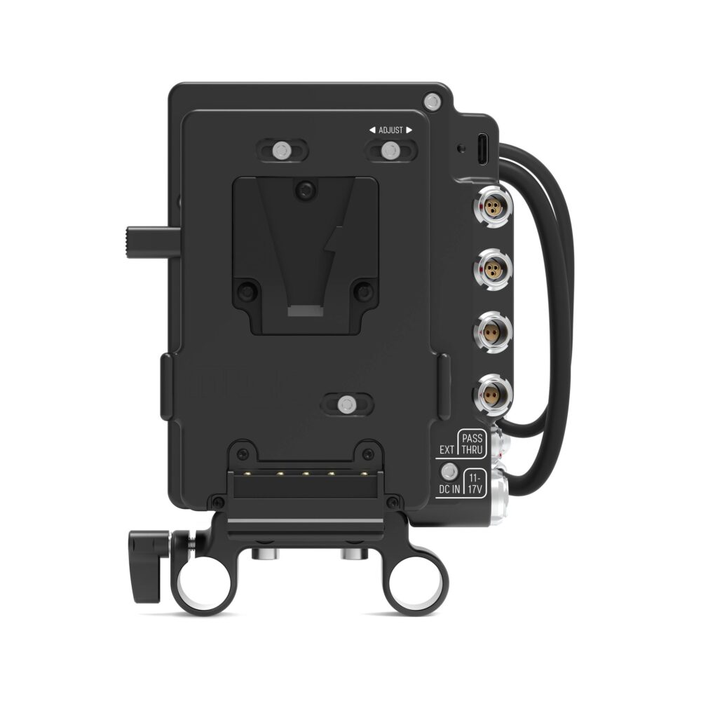 Power Distribution Box DB-1 (RED Komodo-X / V-Raptor, V-Mount, Rod Mounted)
