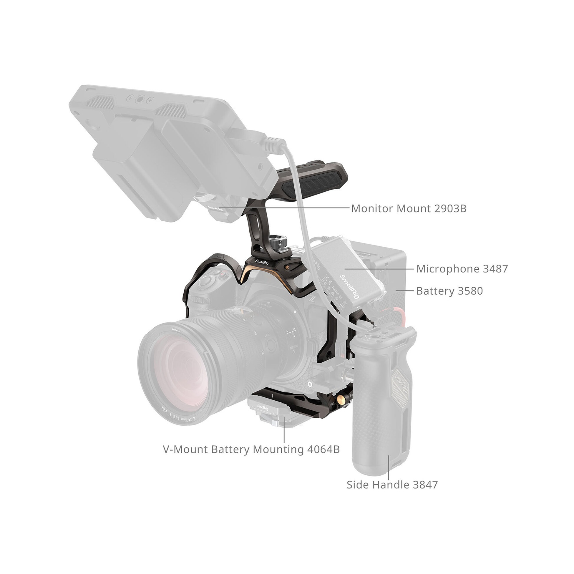 SmallRig 4317B Night Eagle Cage Kit for Nikon Z 8