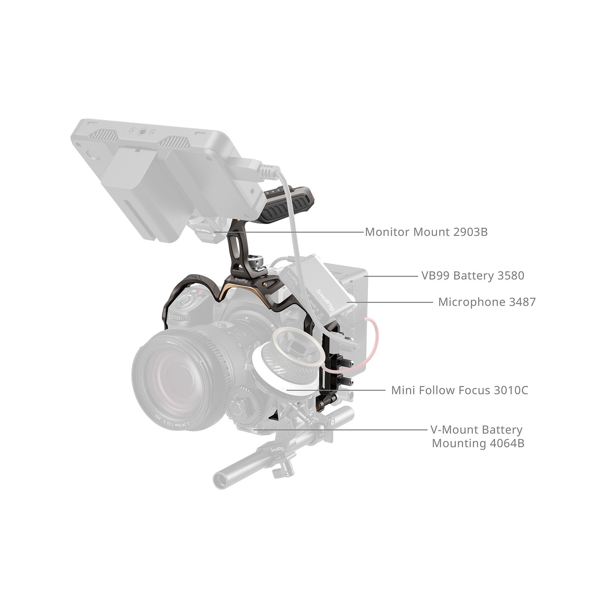 SmallRig 4317B Night Eagle Cage Kit for Nikon Z 8