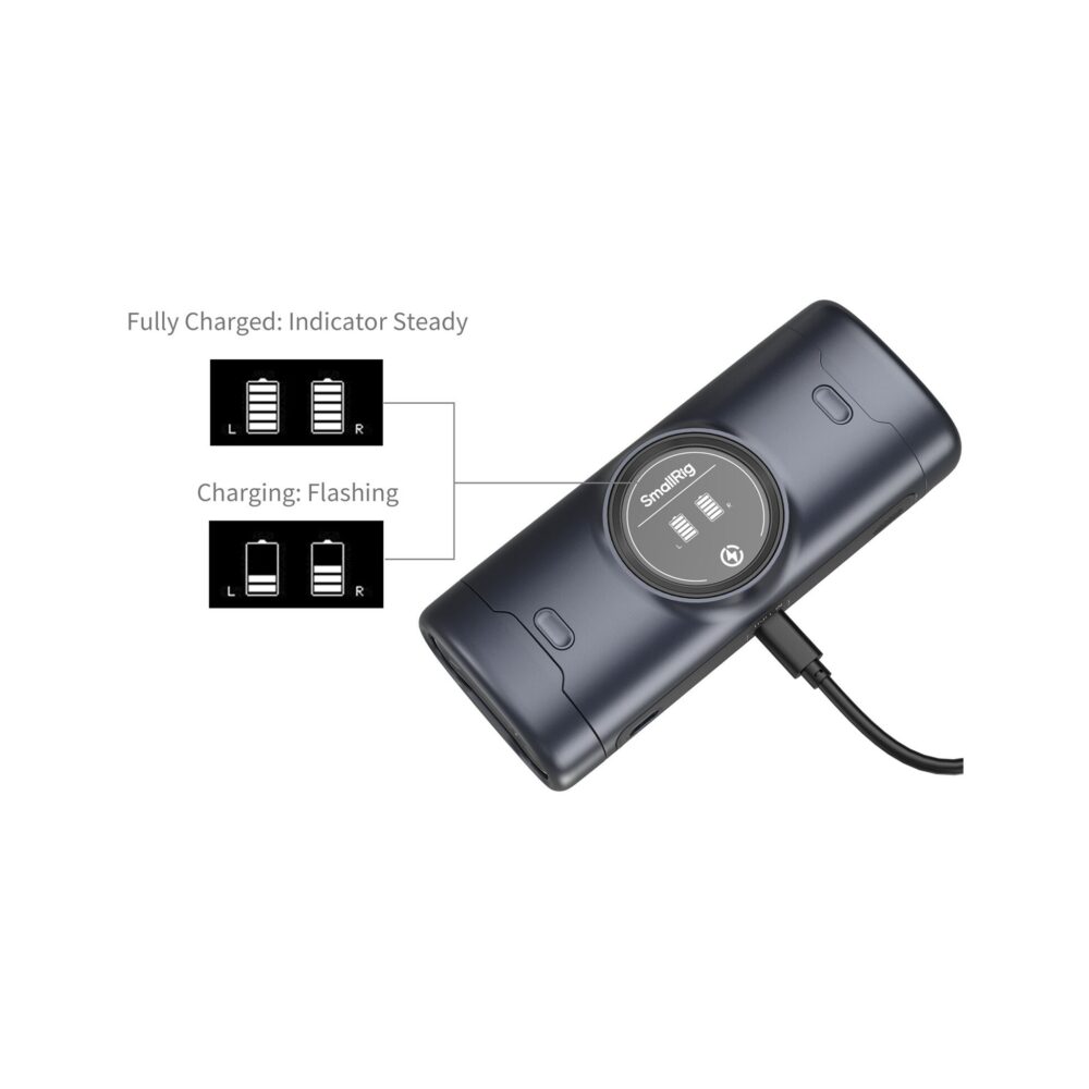 SmallRig 5105 Portable Charger Case for LP-E6P Batteries