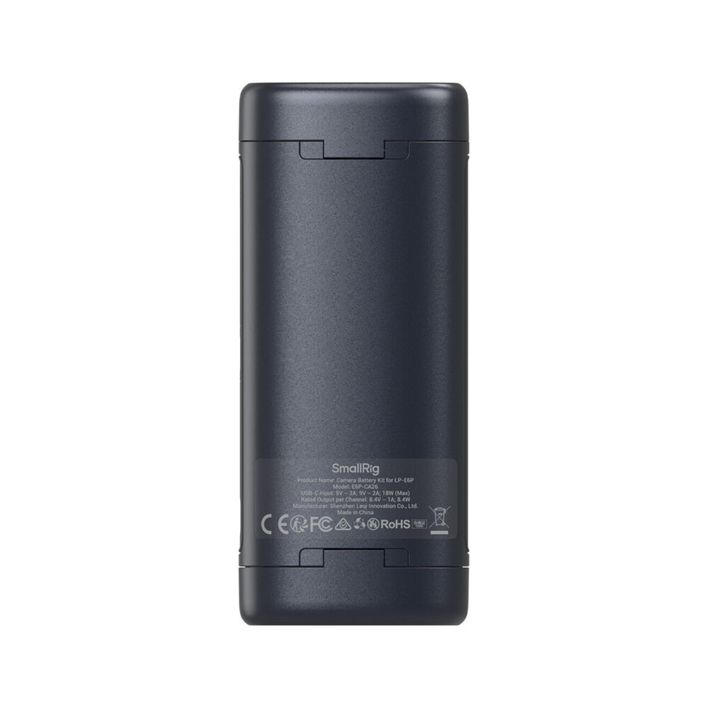 SmallRig 5105 Portable Charger Case for LP-E6P Batteries