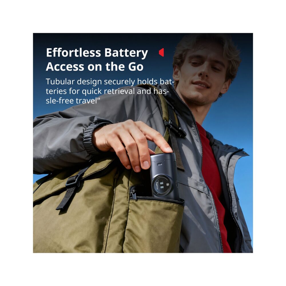 SmallRig 5105 Portable Charger Case for LP-E6P Batteries