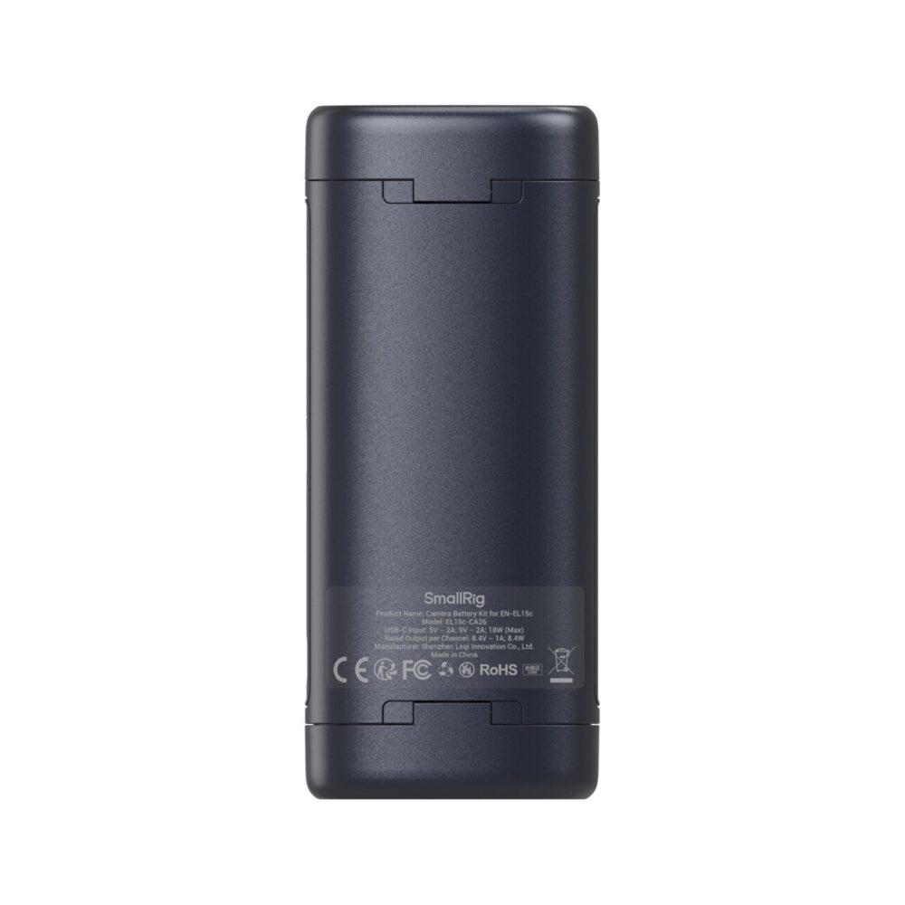 SmallRig 5107 Portable Charger Case for EN-EL15C Batteries