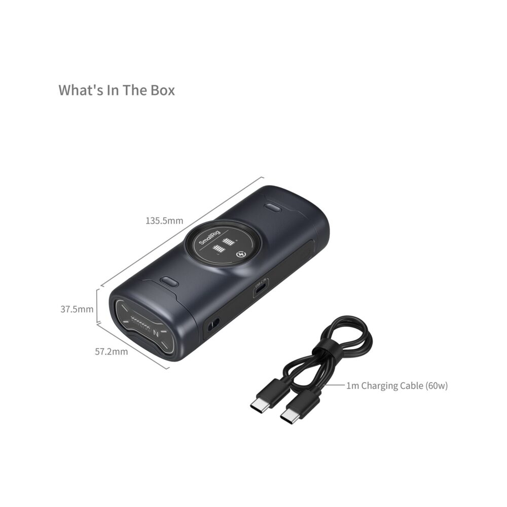 SmallRig 5107 Portable Charger Case for EN-EL15C Batteries