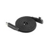 SmallRig 5612 Data Cable for USB-C Adapter – 100W USB-C 2.0 Magnetic Self-Coiling Cable (39.4")