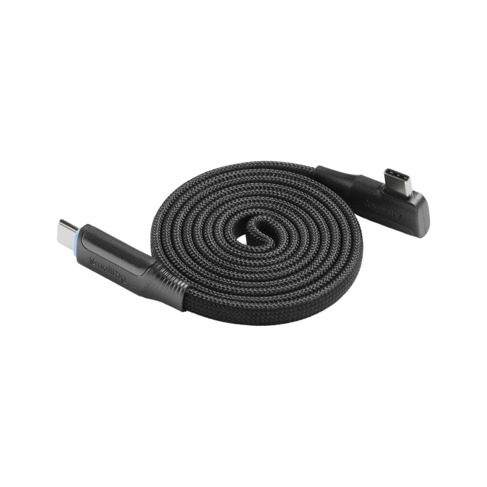 SmallRig 5613 240W USB-C 2.0 Magnetic Self-Coiling Cable (100cm)