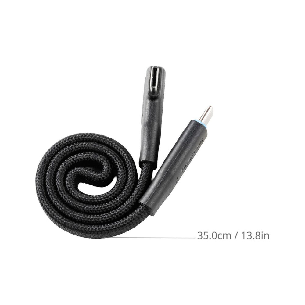 SmallRig 5614 240W USB-C 3.2 Gen 2x2 Magnetic Self-Coiling Cable (13.8")