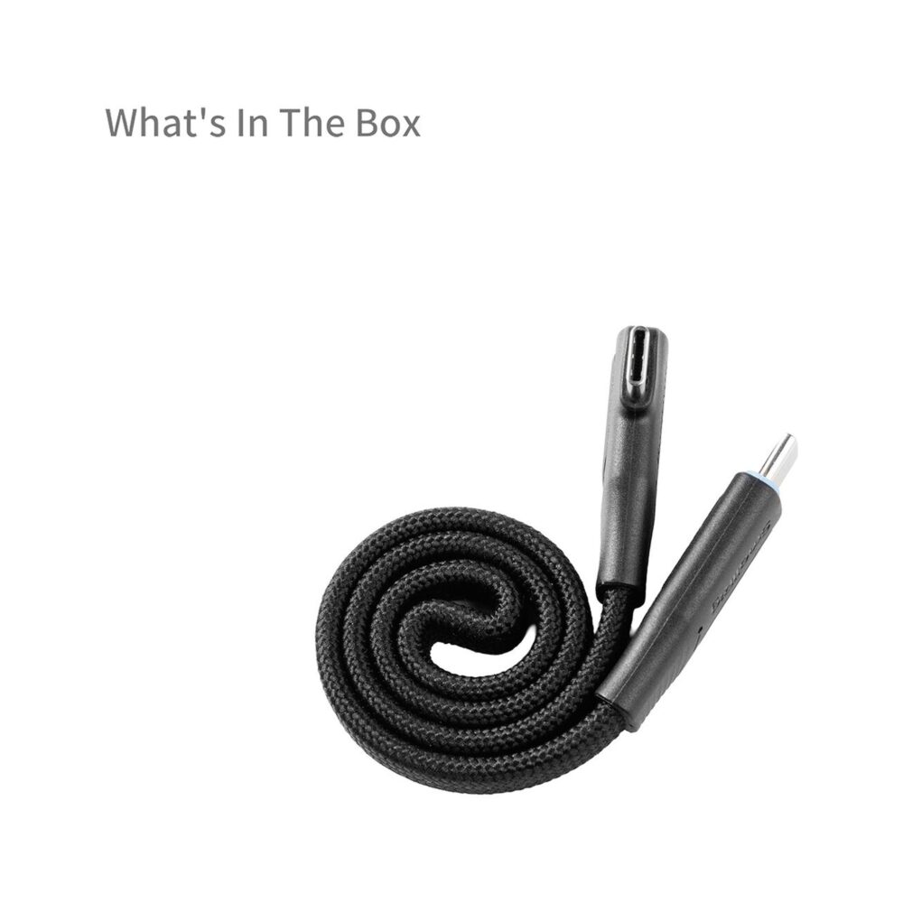 SmallRig 5614 240W USB-C 3.2 Gen 2x2 Magnetic Self-Coiling Cable (13.8")