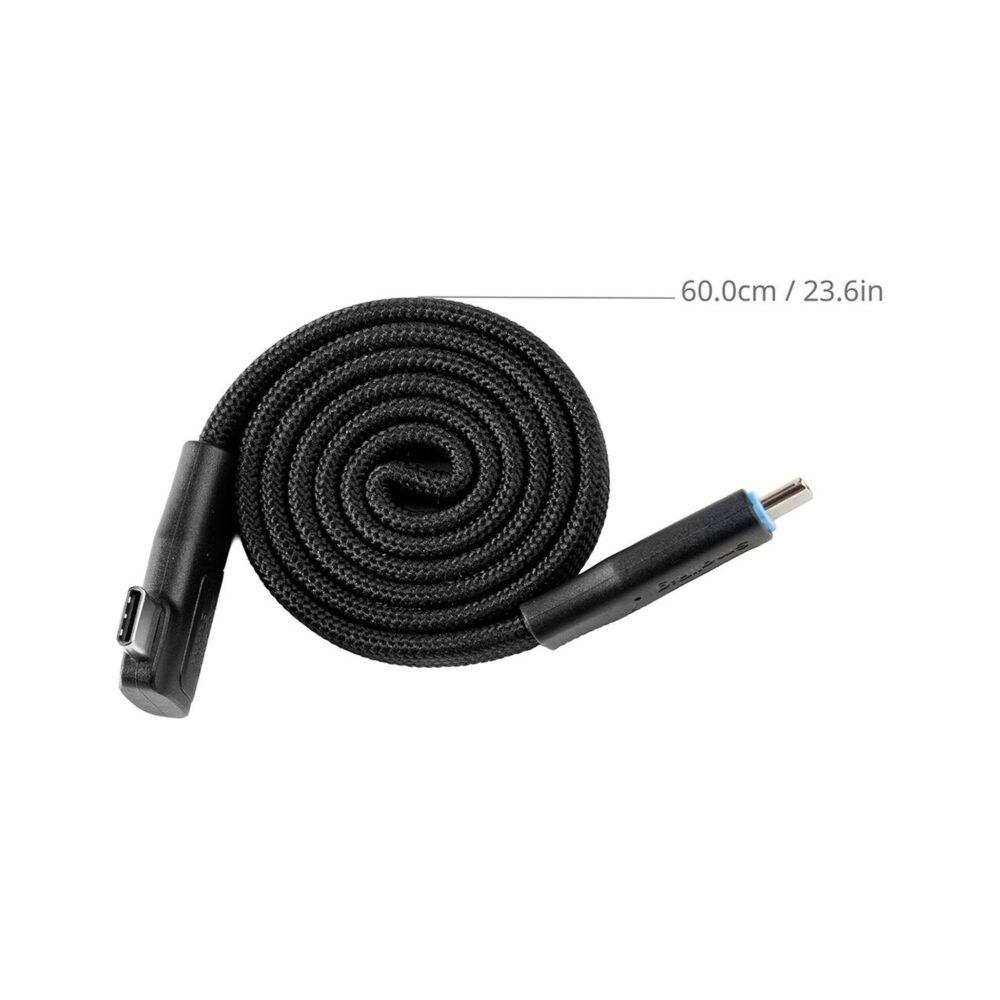 SmallRig 5615 240W USB-C 3.2 Gen 2x2 Magnetic Self-Coiling Cable (23.6")