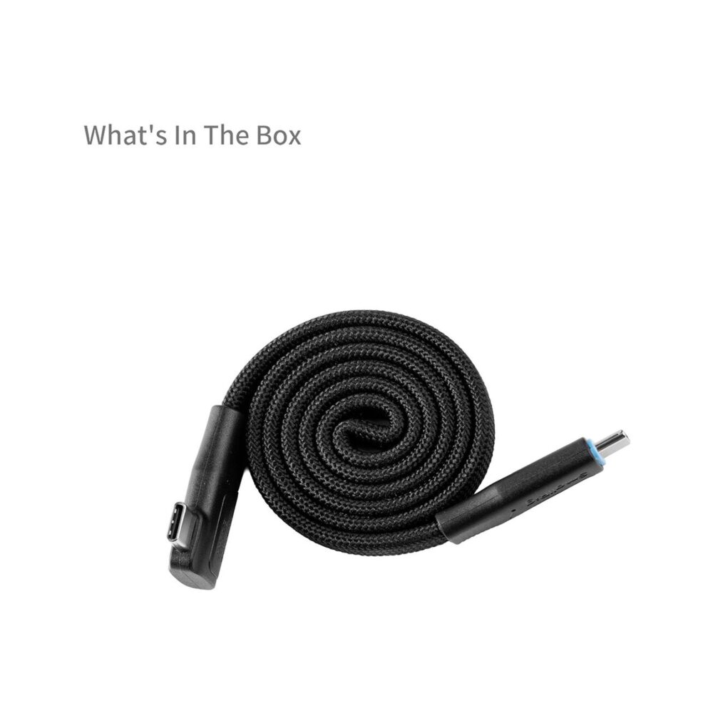 SmallRig 5615 240W USB-C 3.2 Gen 2x2 Magnetic Self-Coiling Cable (23.6")