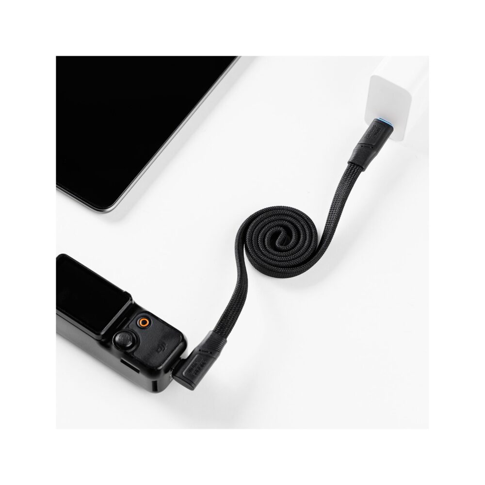 SmallRig 5615 240W USB-C 3.2 Gen 2x2 Magnetic Self-Coiling Cable (23.6")