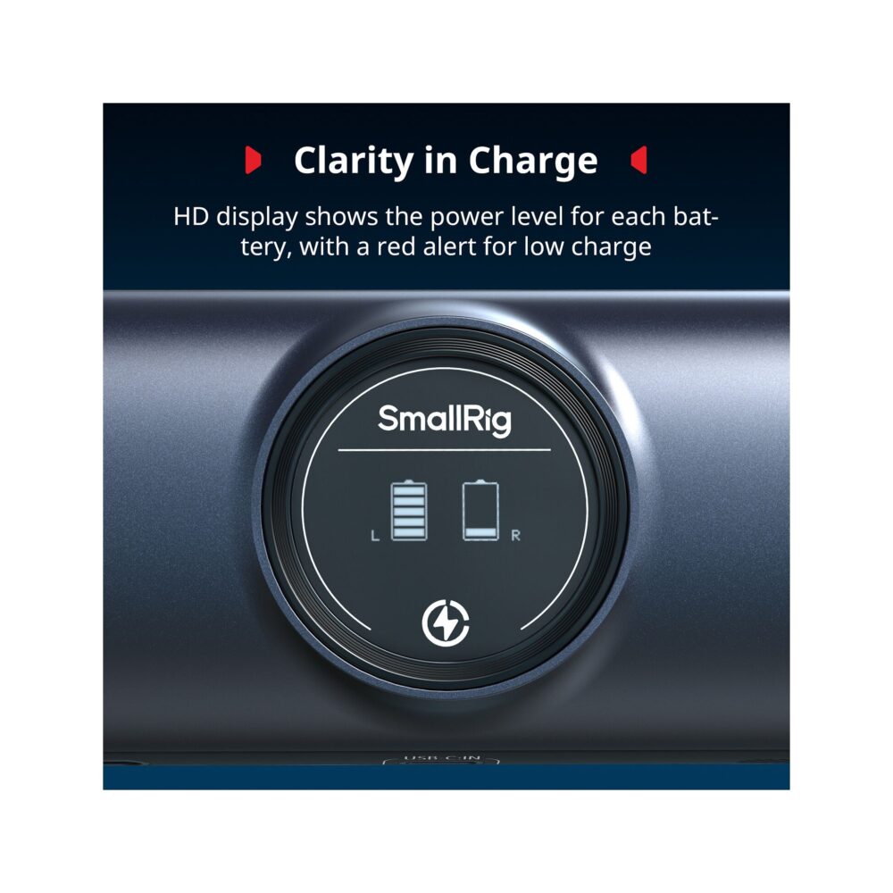 SmallRig 5697 Portable Charger Case Kit for EN-EL15c Batteries