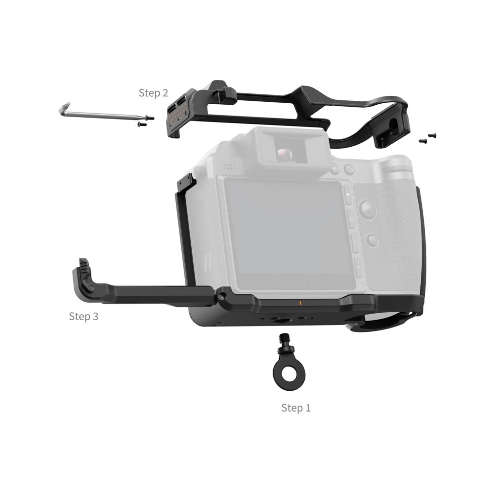 SmallRig 5929 Modular Cage for Hasselblad X2D II 100C / X2D 100C (Black)