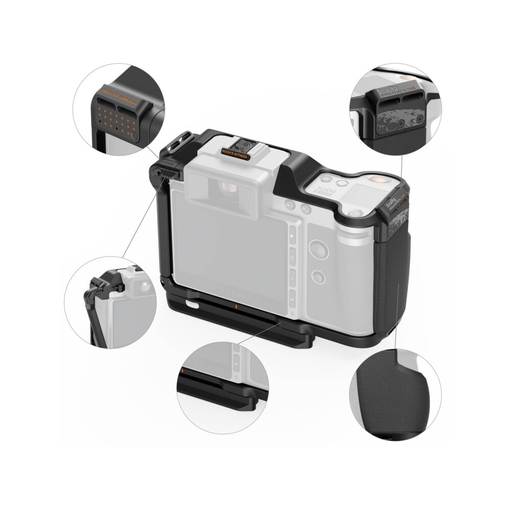 SmallRig 5929 Modular Cage for Hasselblad X2D II 100C / X2D 100C (Black)