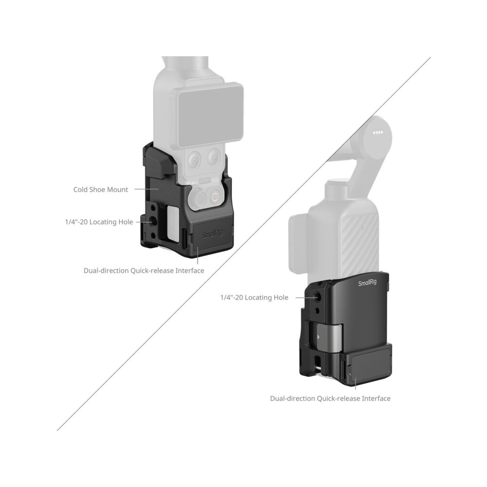 SmallRig 6002 Cage for DJI Osmo Pocket 4 (Basic Edition)