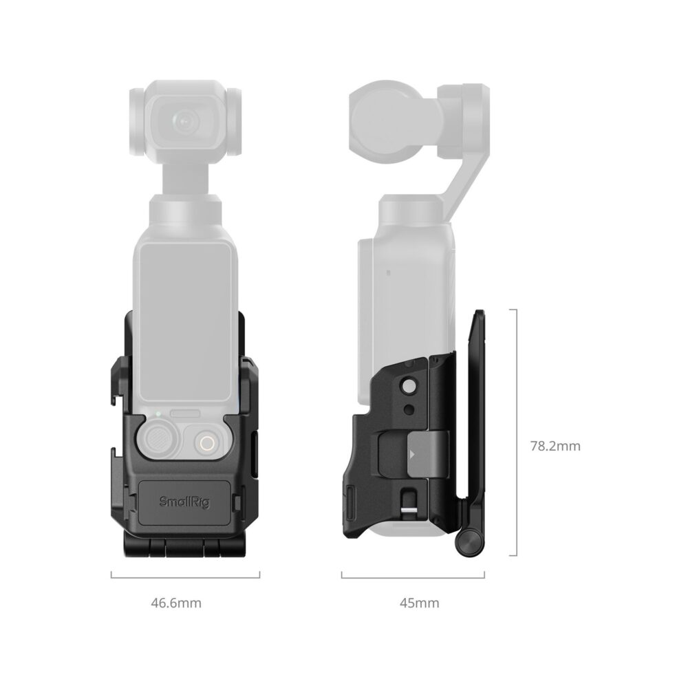 SmallRig 6003 Multifunctional Cage with Magnetic Mount for DJI Osmo Pocket 4/Xtra Muse