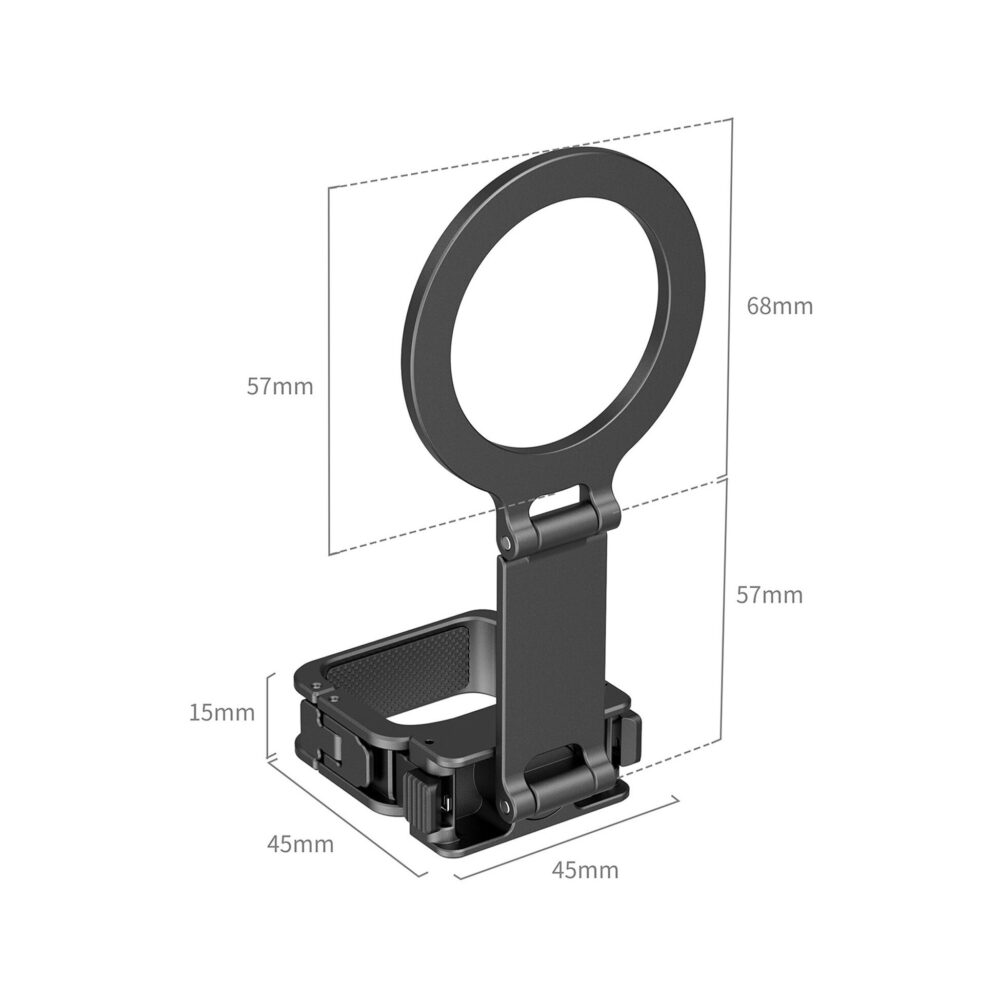 SmallRig 6004 MagSafe-Enabled Magnetic Mount for DJI Osmo Pocket 4/3/Xtra Muse and Mobile Phones
