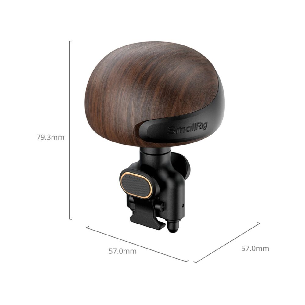 SmallRig 6047 H11 Quick Release Mini Wooden Side Handle