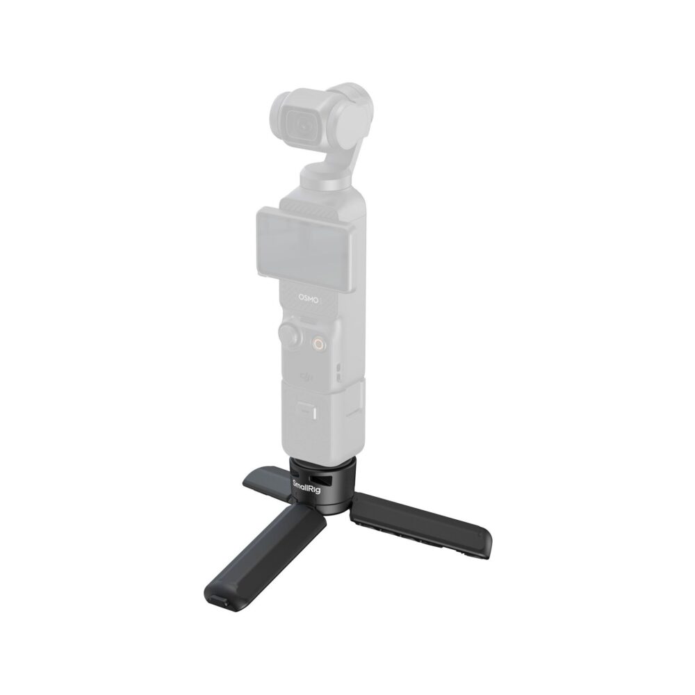 SmallRig 6049 Quick Release Mini Tripod for DJI Osmo Pocket 4/3/Xtra Muse (Black)