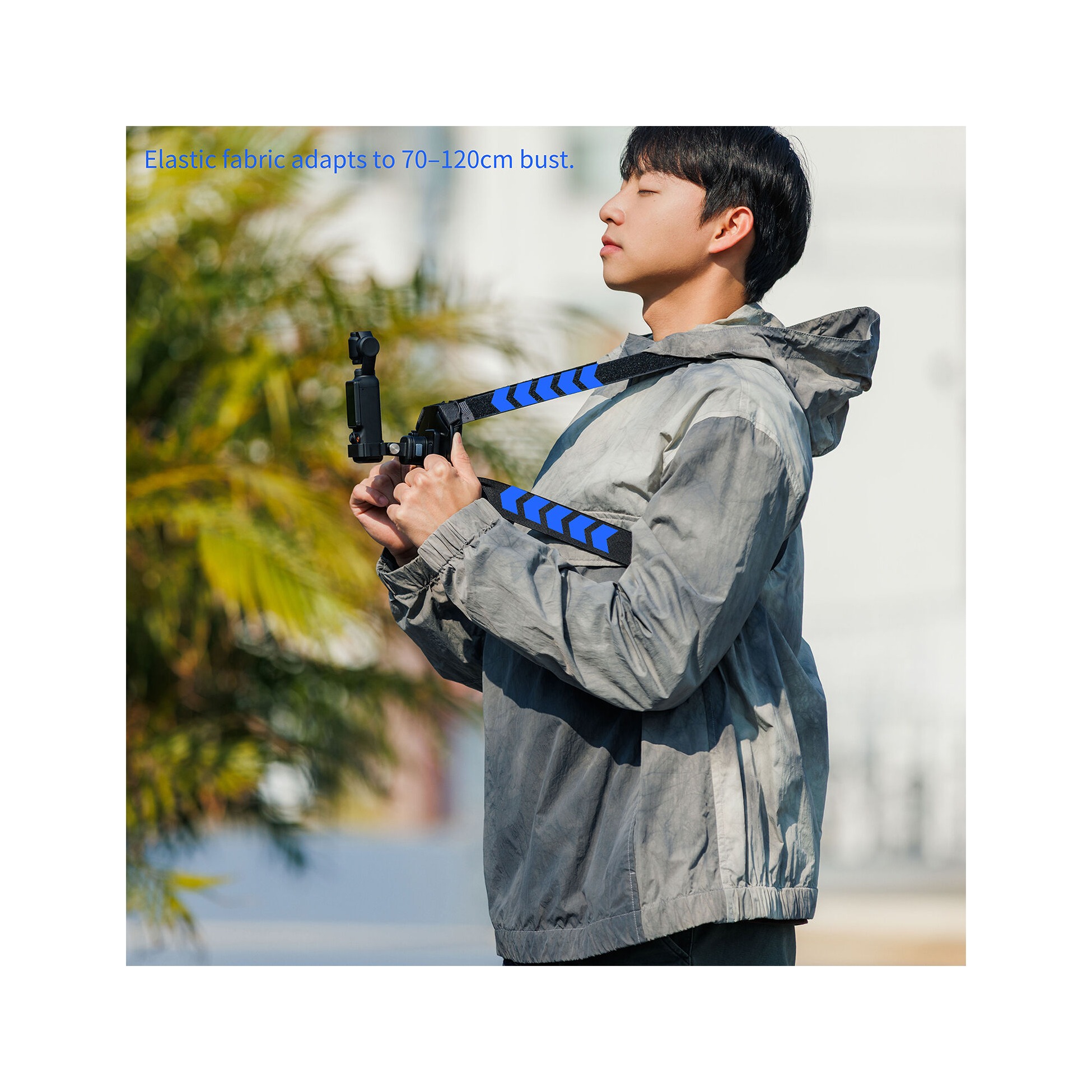 SmallRig 6050 Quick Release Chest Strap Mount for DJI Osmo Pocket 4 / 3